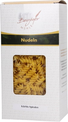 Berghofer Mühle Kürbisnudeln-Spiralen (vegan - ohne Ei) - 250 g