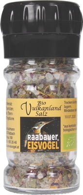 Raabauer Eisvogel Bio Vulkanland Salz - 60 g