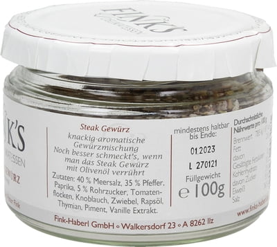 Fink's Delikatessen Steak Gewürz - 100 g