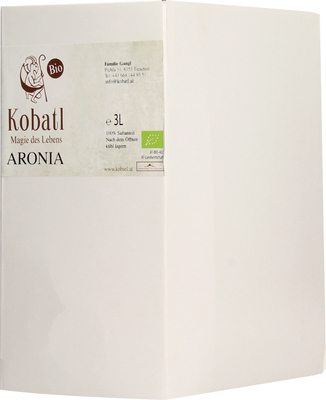 Kobatl-Biohof Aronia Muttersaft - 3 Liter - BigBag