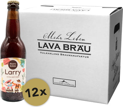 LAVA Bräu 12er Karton Larry - 1 Set