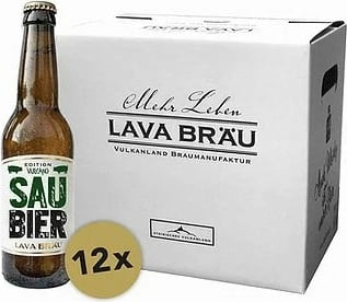 LAVA Bräu 12er Karton SAUBIER  - 1 Set