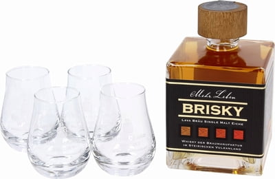 LAVA Bräu Whiskybox mit 4 Gläsern (Bio) - Brisky2016