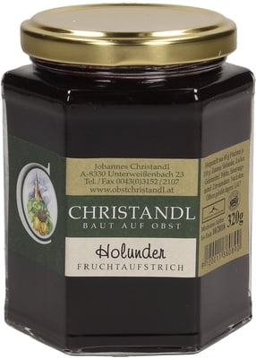 Obsthof Christandl Fruchtaufstrich Holunder - 320 g