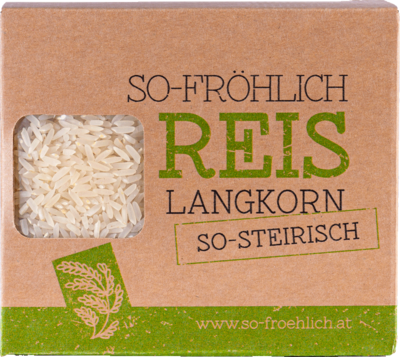 SO Fröhlich - Steirer Reis Langkornreis - 500 g