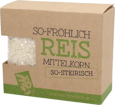 SO Fröhlich - Steirer Reis Mittelkornreis  - 500 g