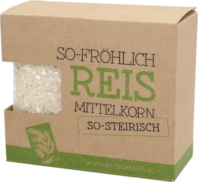 SO Fröhlich - Steirer Reis Mittelkornreis  - 500 g