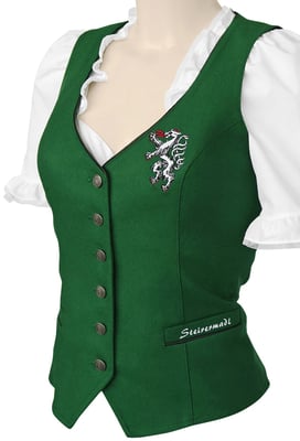 Trachtenmode Hiebaum Damen-Gilet "Steirermadl"