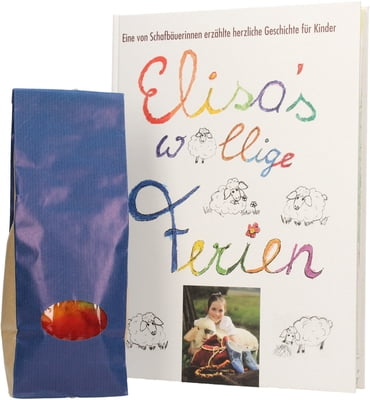 Wollgenuss Kinderbuch "Elisa's wollige Ferien" - 1 Stk