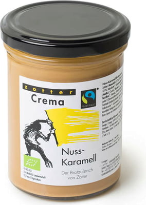 Zotter Schokoladenmanufaktur Bio Crema Nuss Karamell - 400 g