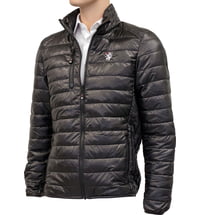 Trachtenmode Hiebaum Steppjacke Herren, Schwarz