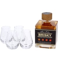 LAVA Bräu Whiskybox mit 4 Gläsern