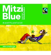 Zotter Schokoladenmanufaktur Bio Mitzi Blue "Hanf-Plantage"