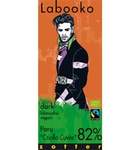 Zotter Schokoladenmanufaktur Labooko "82 % PERU Criollo Cuvee"