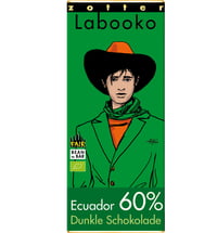 Zotter Schokoladenmanufaktur Bio Labooko "60 % ECUADOR"
