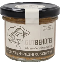 Gutbehütet Pilzmanufaktur Tomaten-Pilz-Bruschetta