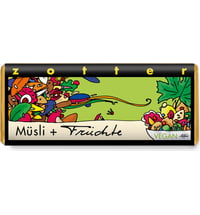 Zotter Schokoladenmanufaktur Bio Müsli + Früchte