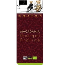 Zotter Schokoladenmanufaktur Bio Macadamia Nougat Praliné