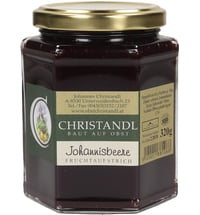 Obsthof Christandl Schwarze Johannisbeere Fruchtaufstrich