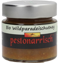 Biomanufaktur Pestonarrisch Bio Wildparadeischutney