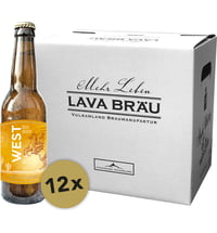 LAVA Bräu 12er Karton West-Bier Set