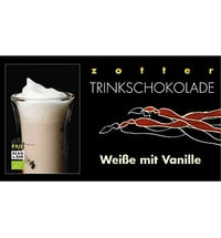 Zotter Schokoladenmanufaktur Bio Trinkschokolade Weiße mit Vanille