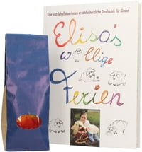 Wollgenuss Kinderbuch "Elisa's wollige Ferien"