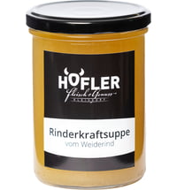 Fleischerei Höfler Rinderkraftsuppe vom Weiderind