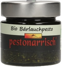 Biomanufaktur Pestonarrisch Bio Bärlauchpesto