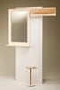 Wandgarderobe mit Spiegel von Tischlerei Grassl - 1 Stk